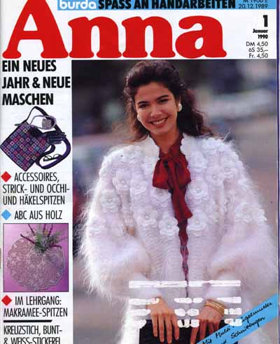 Anna 1990 Januar Kurs: Makramee-Spitzen